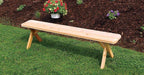 Outdoor Garden Furniture Crossleg Bench Only Made In USA