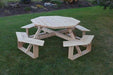 Outdoor Garden Furniture 54 Inch Octagon Walk-In Table