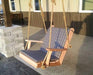 2 Ft Traditional English Cedar Handcrafted Patio Porch Outdoor Garden Chair Swing Made In USA