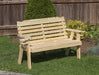 Classic Amish Pressure Treated kiln-dried pine cup holders Bench USA