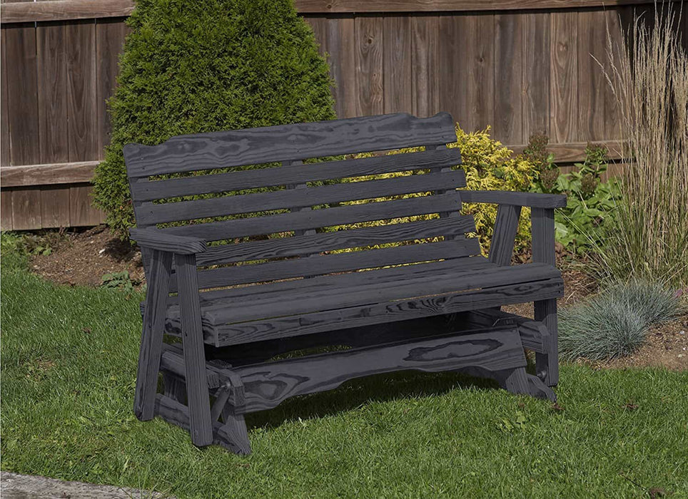 Outdoor Furniture Amish Mission Pressure Treated kilndried pine GLIDER