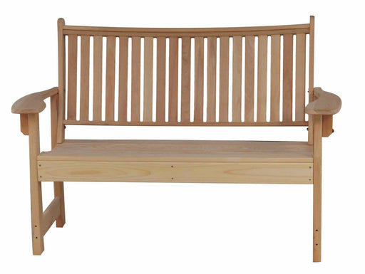 HershyWay Cottage / Country Cypress Royal Garden Curved Back Bench